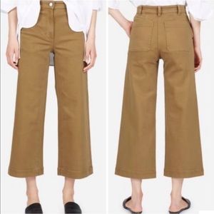 Everlane Wide Leg Cropped Pants - 14